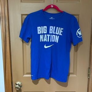Nike Dri-Fit Big Blue Nation Kentucky Basketball T-Shirt Size S